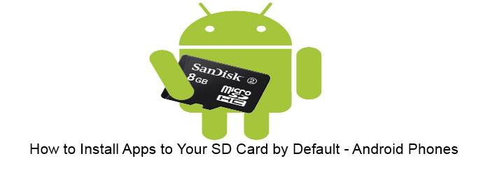 How to install apps to SD card on Android Smartphone