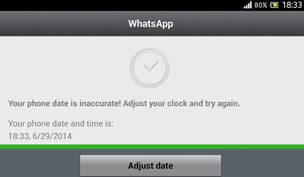 windows phone whatsapp update problem