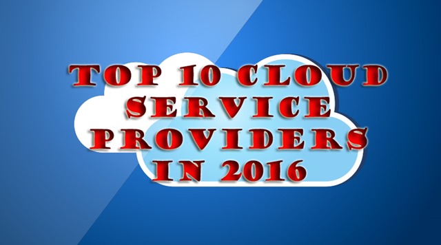 Cloud Service Providers in 2016
