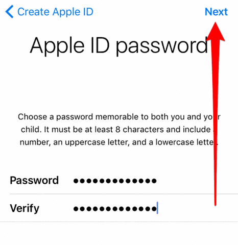 Create an Apple ID 